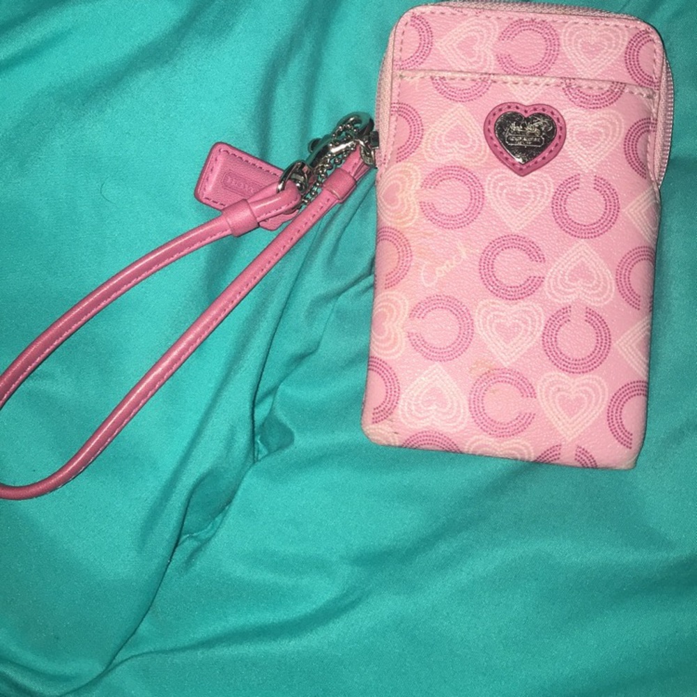 Coach wristlet